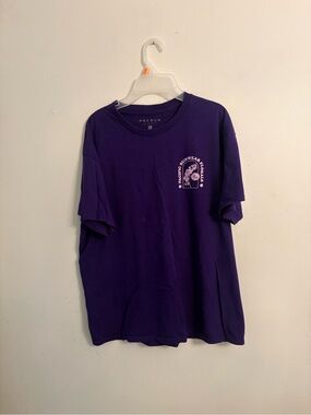 Vintage PacSun Purple Graphic Crew Neck T‑Shirt Large